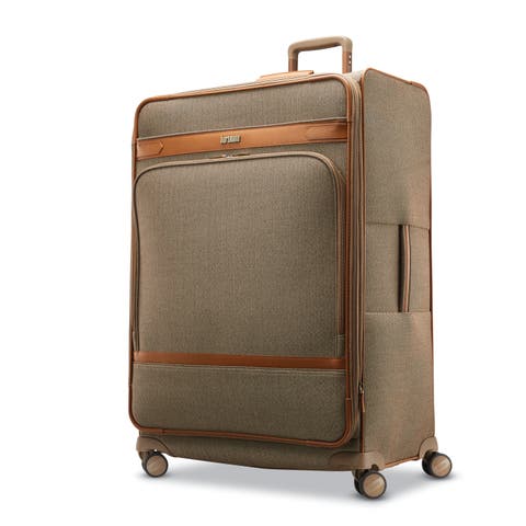 Herringbone Deluxe Extended Journey Expandable 29" Large Checked Spinner Luggage