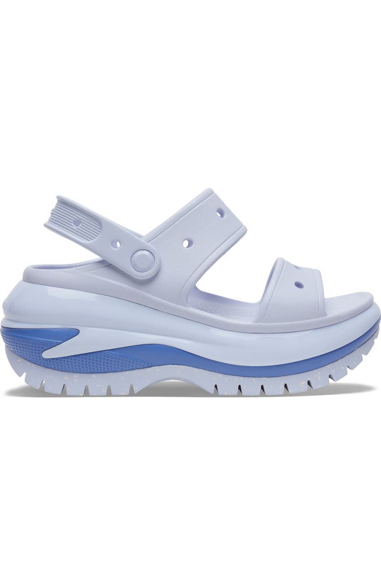 CROCS Classic Mega Crush Water Resistant Platform Sandal, Main, color, Dreamscape