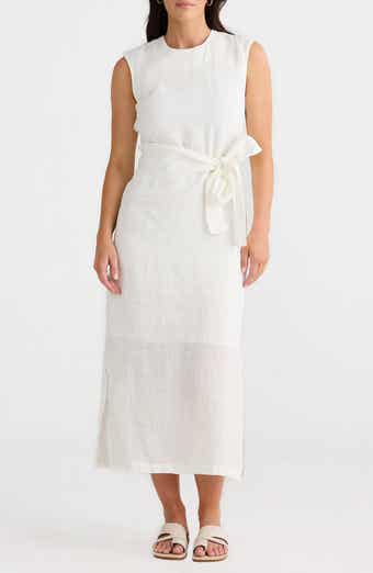 Brave+True Turning Point Sleeveless Linen Dress