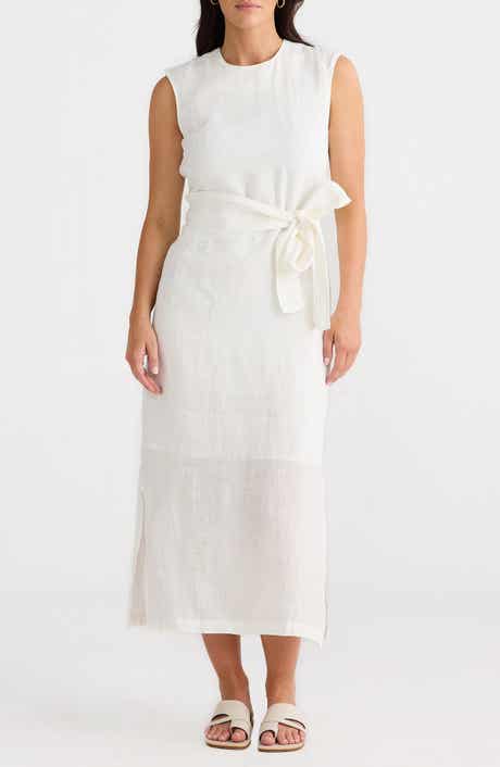 Brave+True Turning Point Sleeveless Linen Dress