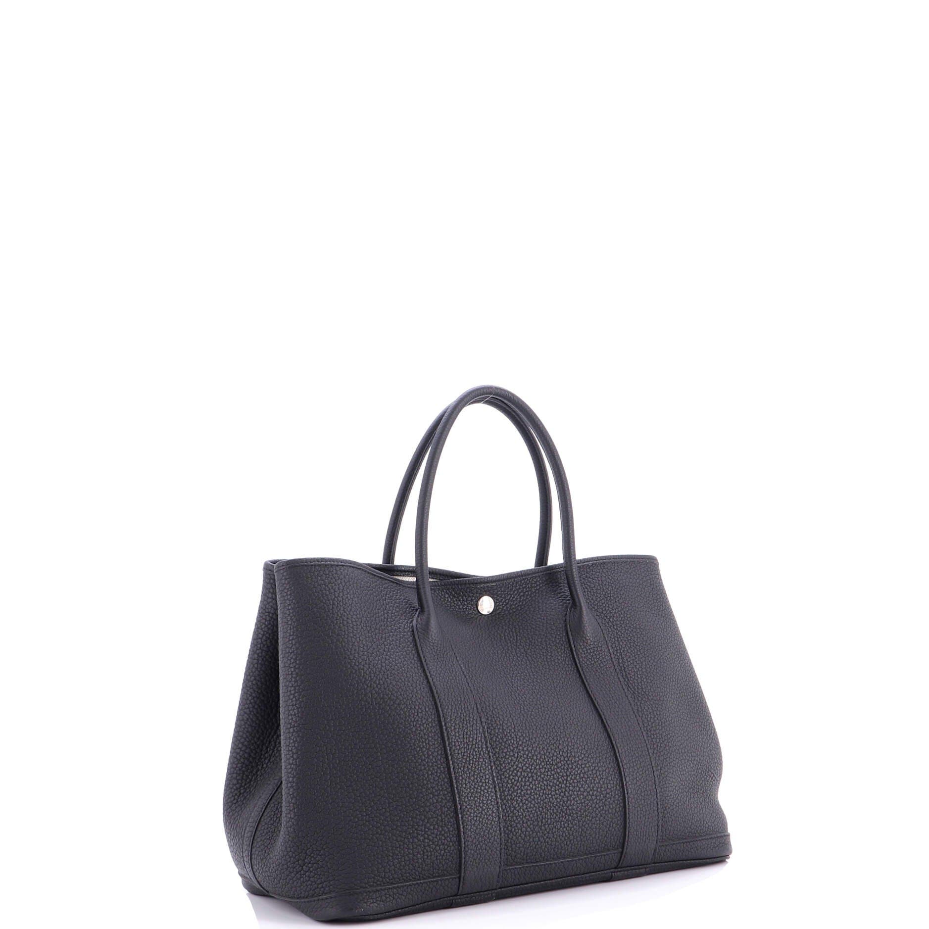 Pre-Owned Hermes Garden Party Tote Leather 36, Alternate, color, 