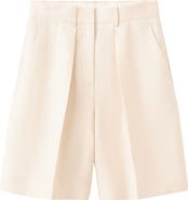 MANGO Straight Fit Bermuda Shorts