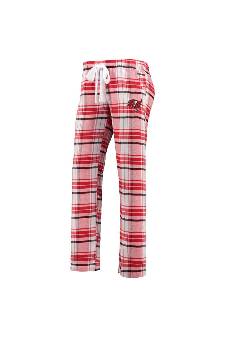 Women's Concepts Sport Red/Black Tampa Bay Buccaneers Accolade Flannel Pants, Alternate, color, Red