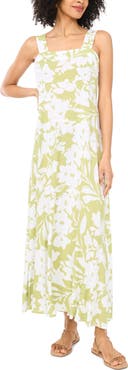 Vince Camuto Print Sleeveless Maxi Dress