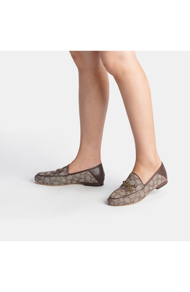 COACH Hanna Signature Jacquard Loafer, Alternate, color,
