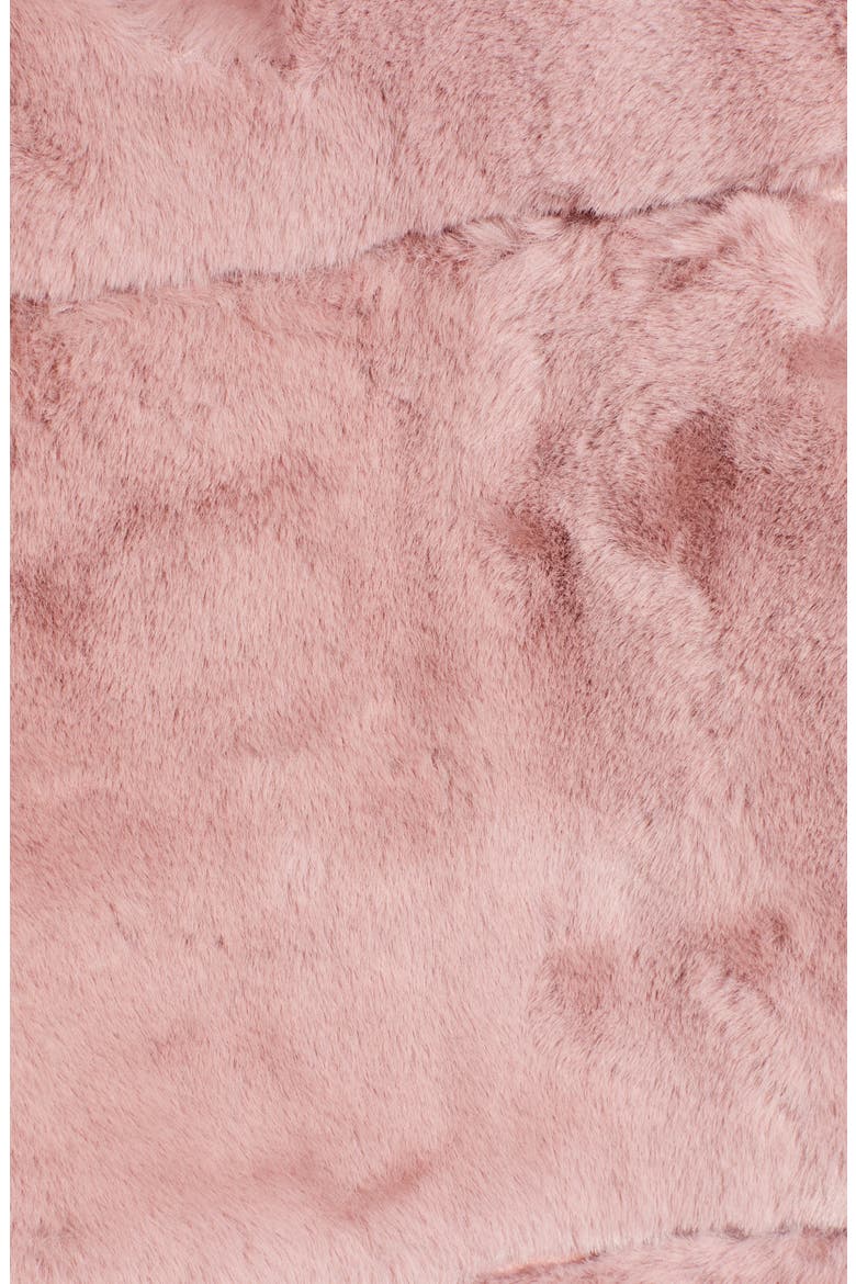 Sarah Faux Fur Coat, Alternate, color, MAUVE