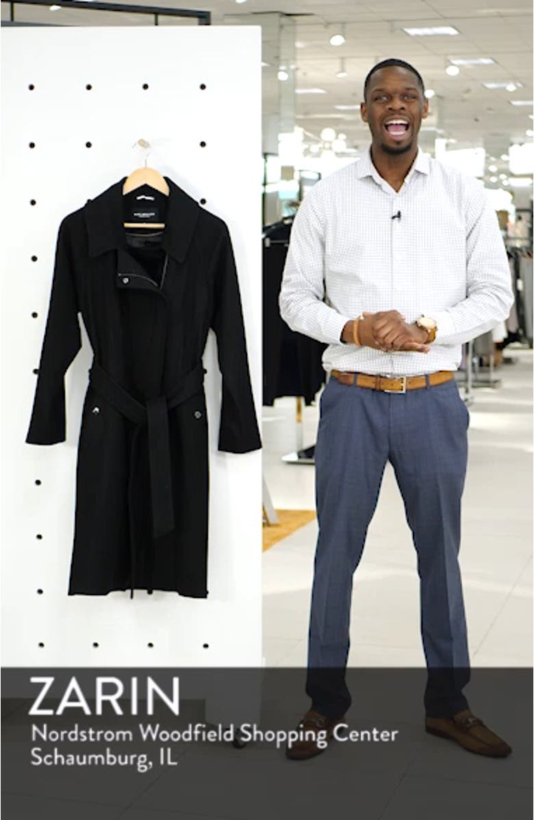 Wool Blend Trench Coat, sales video thumbnail