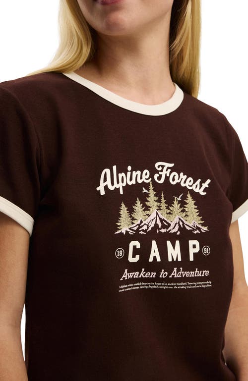 Cotton On Baby Graphic Tee In Brown