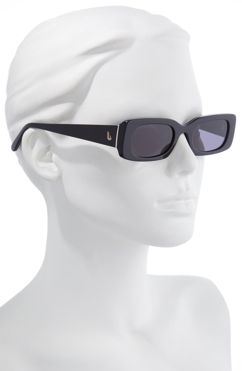 DIFF x Lauren London Lotus Locs 54mm Rectangular Sunglasses, Alternate, color,