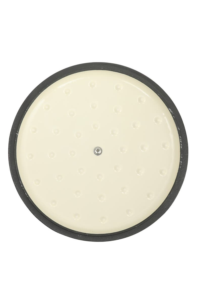 Gibson Home Addlestone 2.65 Quart Enameled Cast Iron Dutch Oven with Lid, Alternate, color, Red