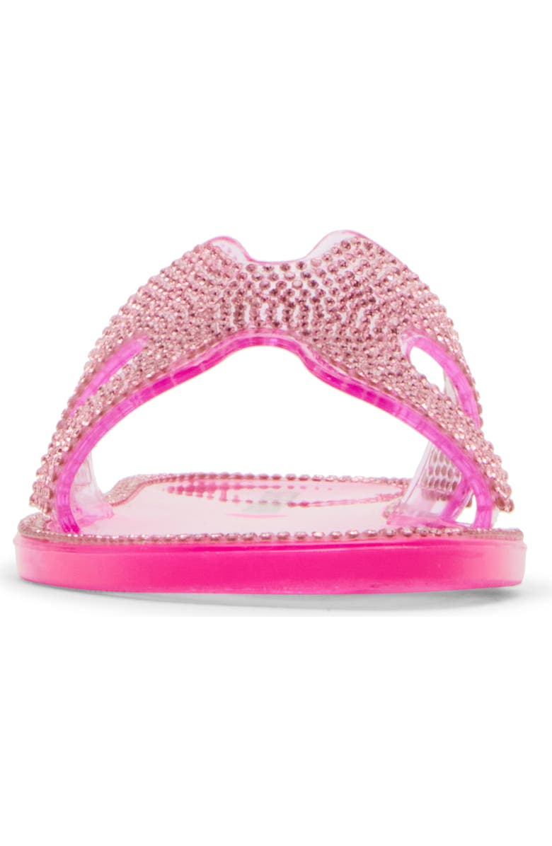 Steve Madden Kids' Jpop Jelly Slide Sandal, Alternate, color, Pink