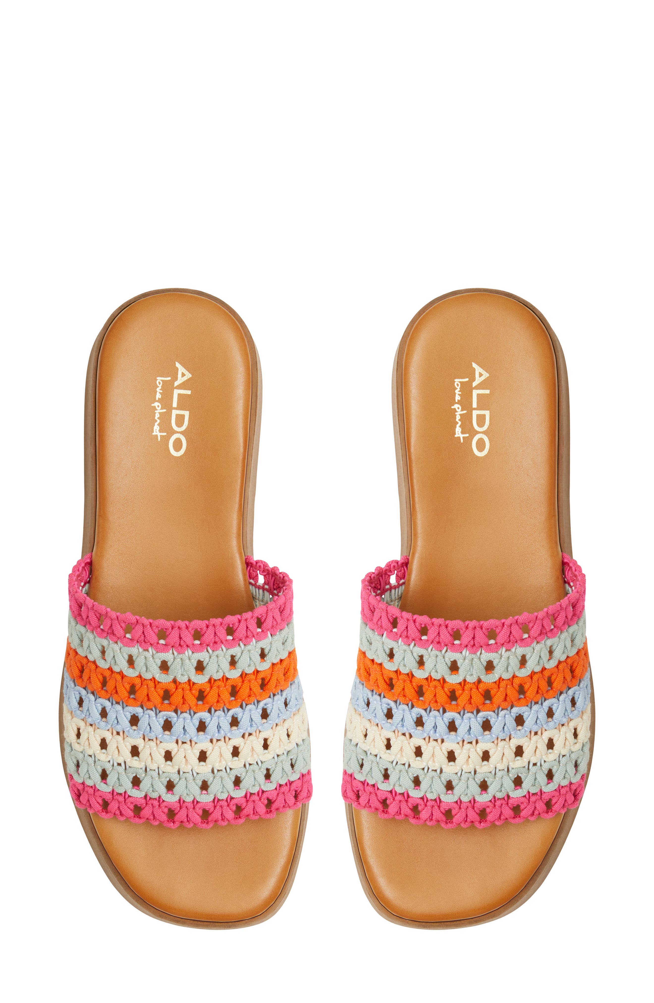 ALDO Yassu Platform Slide Sandal, Alternate, color, 