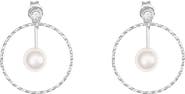 Bearfruit Jewelry Sterling Silver 18k Gold Plated Scarlett Earrings Dainty Trendy
