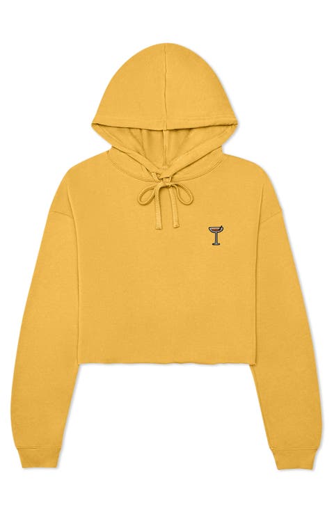 Coffee Martini Cropped Hoodie