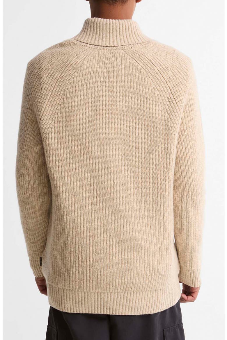 Essentials Fleck Shawl Collar Sweater, Alternate, color, PEARL