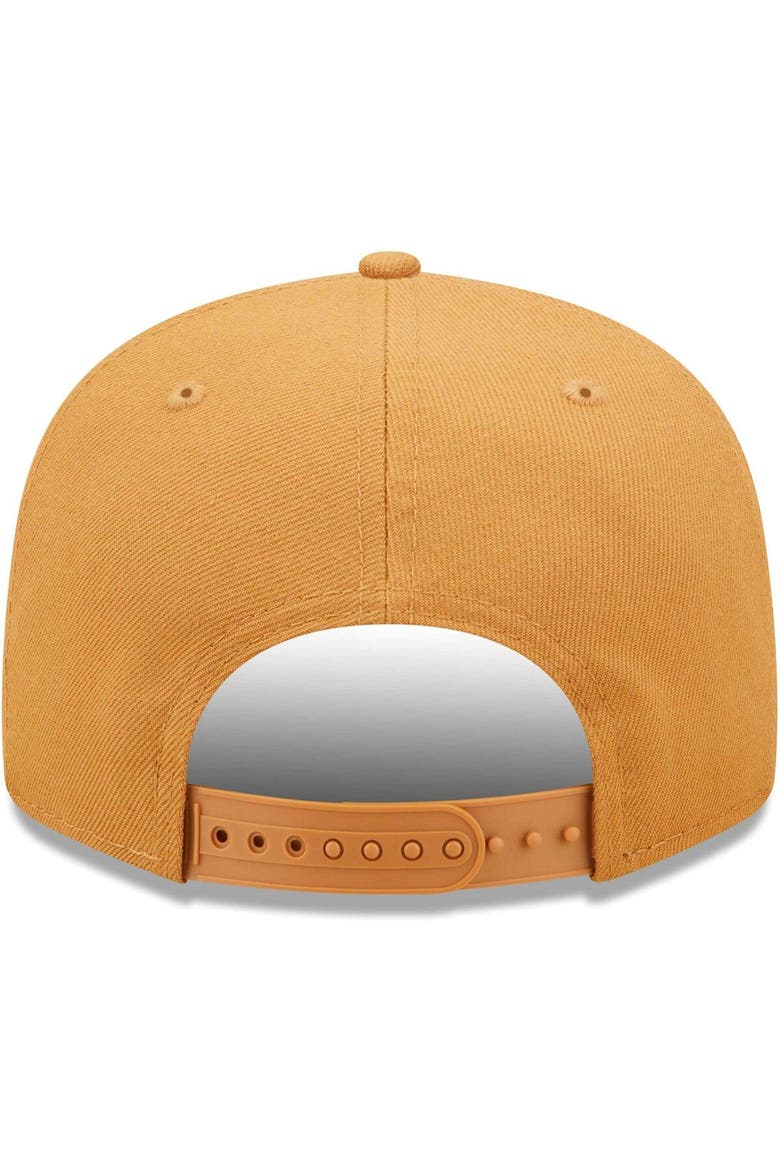 Men's New Era Brown Cleveland Browns Color Pack 9FIFTY Snapback Hat, Alternate, color, Brown