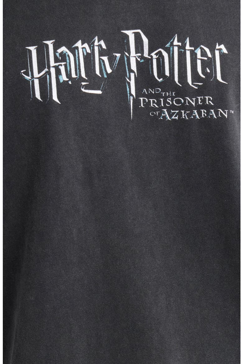 Harry Potter Graphic T-Shirt, Alternate, color, BLACK WASH