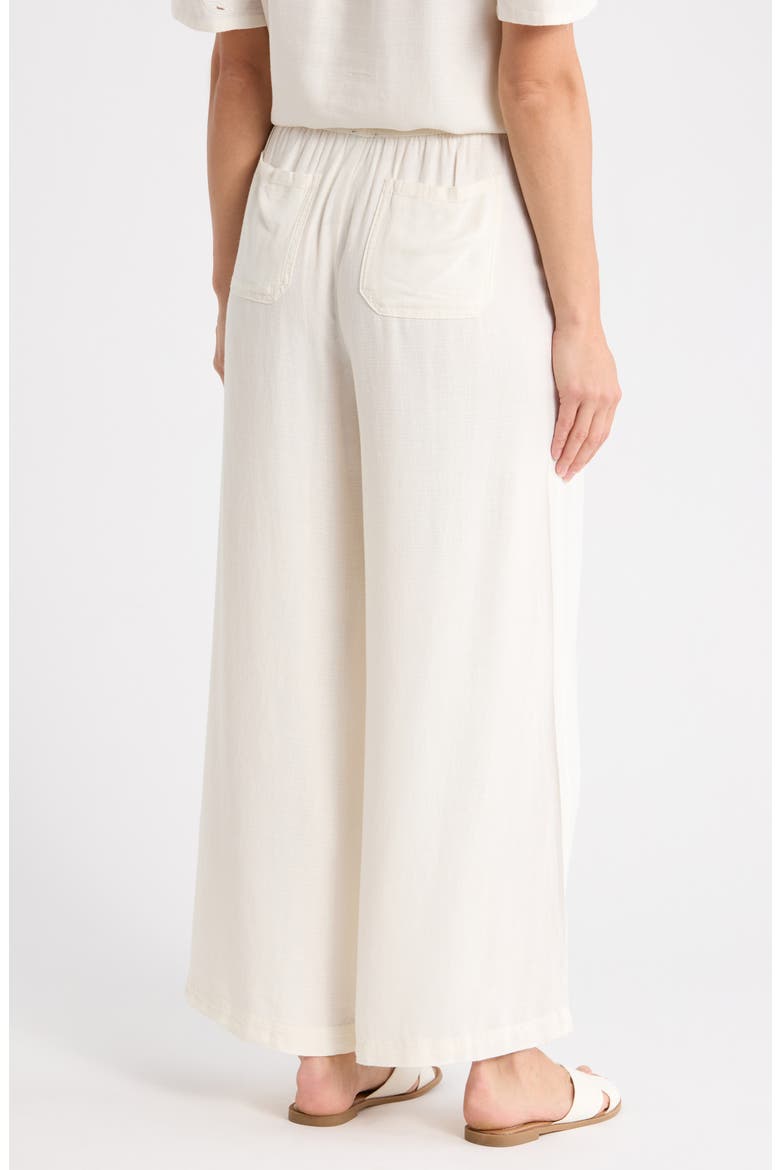Cayden Wide Leg Pants, Alternate, color, PAPER WHITE