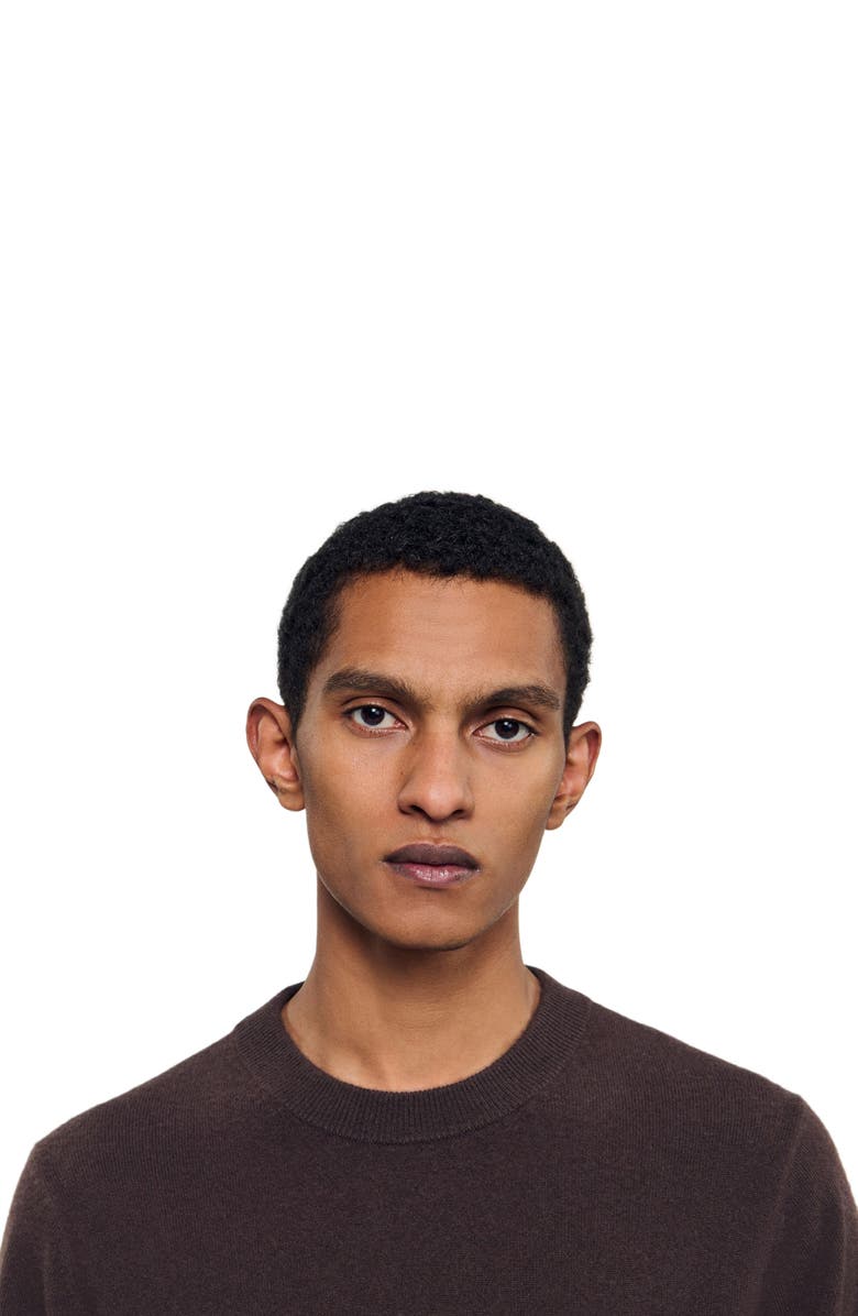 SANDRO Cashmere sweater, Alternate, color, Caramel