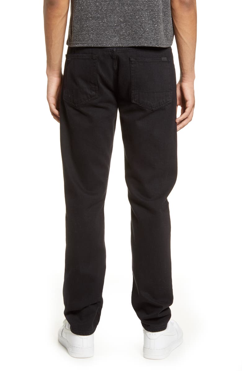 7 For All Mankind Paxtyn Ripped Skinny Fit Jeans, Alternate, color, 