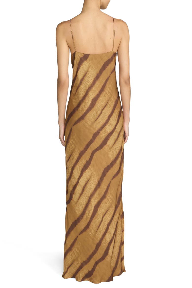 The Silk Slip Dress, Alternate, color, LIGHT TIGER MULTI