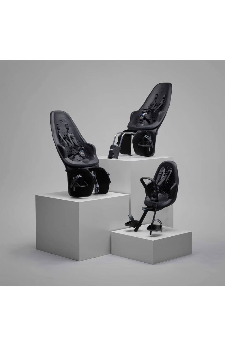 Thule Yepp 2 Maxi MIK HD Frame Mounted Child Bike Seat, Alternate, color, Black/ Midnight