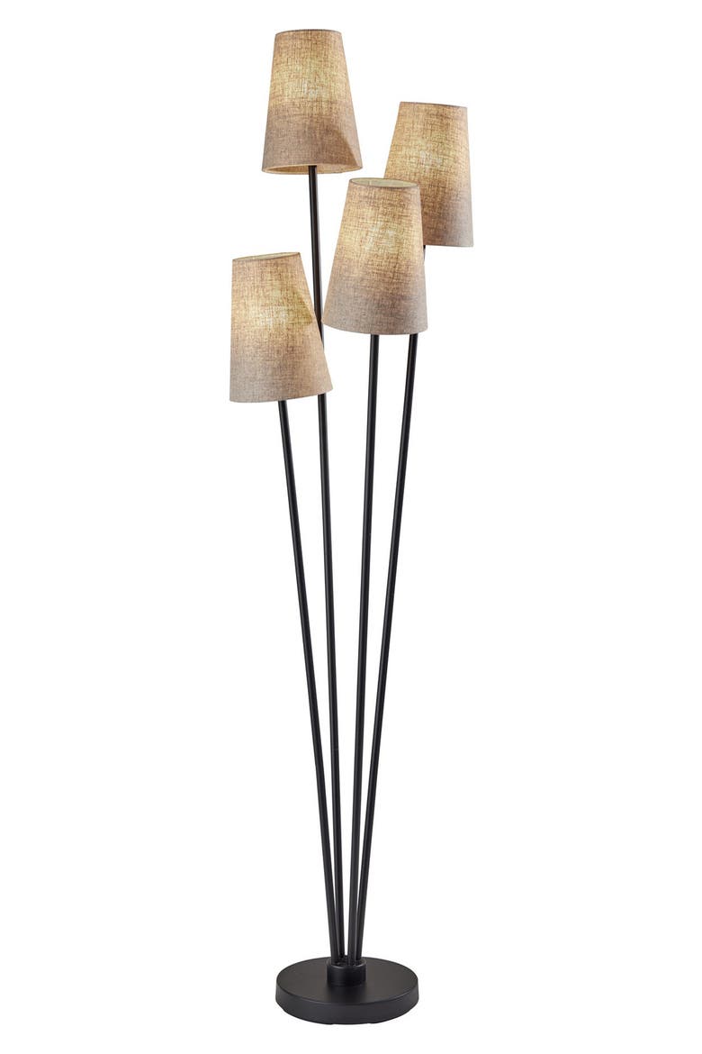 Wentworth Floor Lamp, Main, color, BLACK