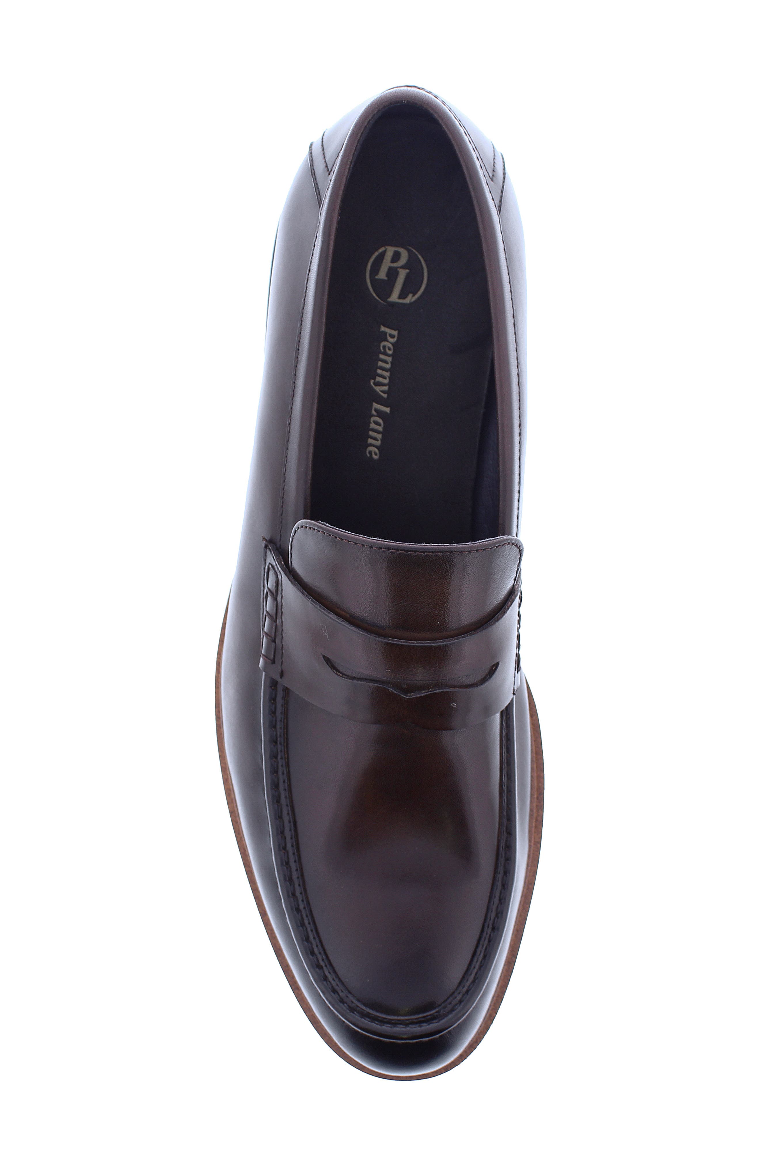 Brick Lane Penny Loafer, Alternate, color, WHISKEY
