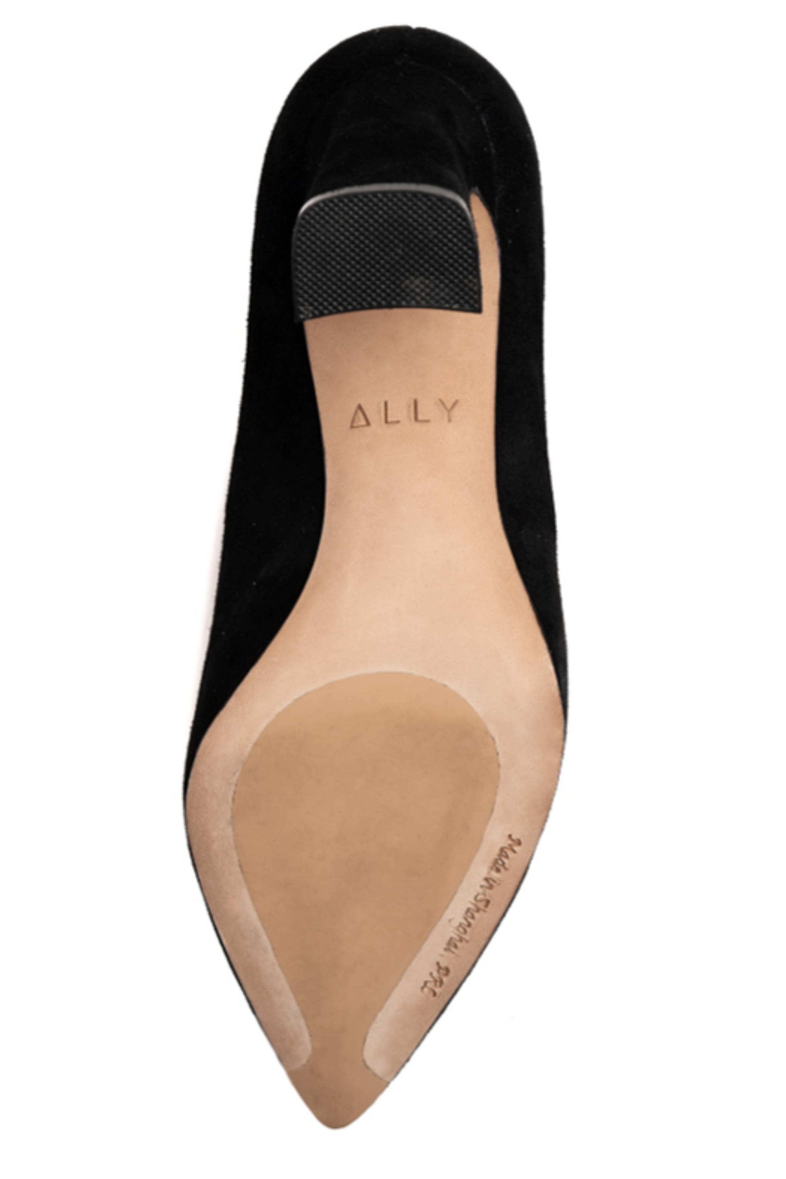 Bold Block Heel Pump, Alternate, color, Black Suede