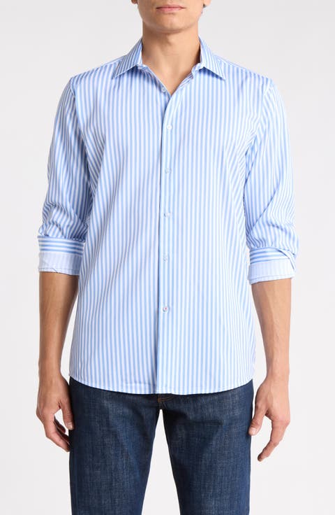 Slim Fit Stretch Dress Shirt