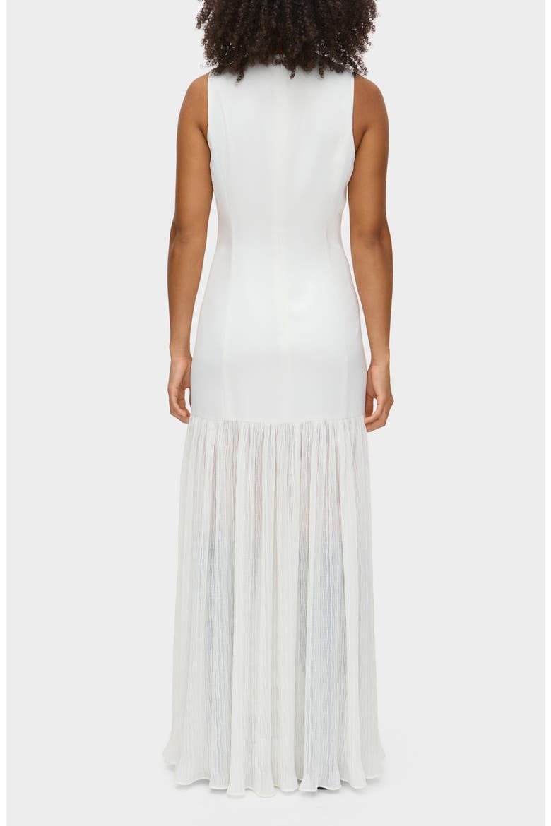 Zane Sleeveless Drop Waist Maxi Dress, Alternate, color, IVORY