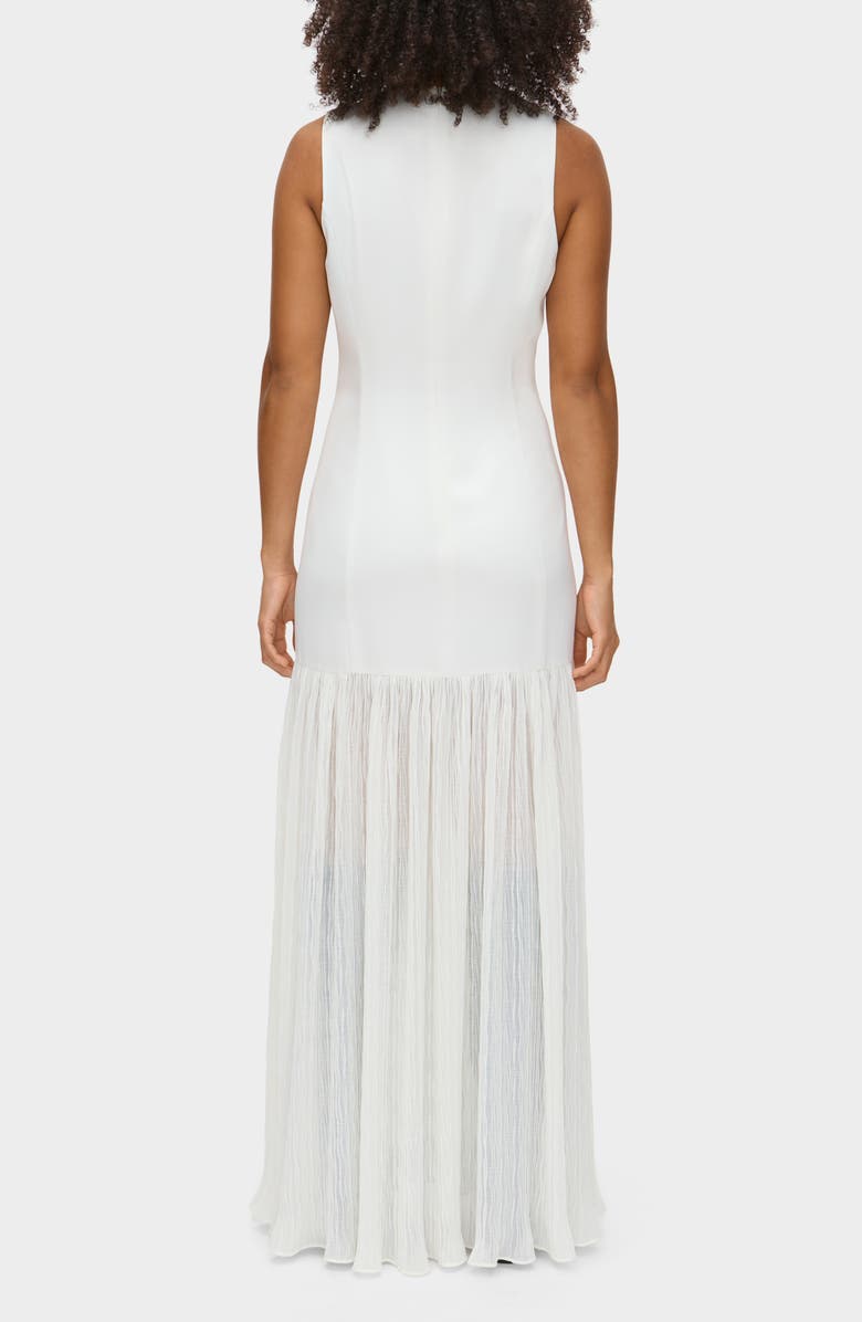 ALIGNE Zane Sleeveless Drop Waist Maxi Dress, Alternate, color, Ivory