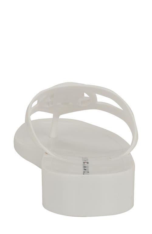 Tommy Hilfiger Vedna Flip Flop In White