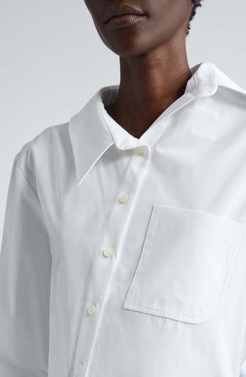 Jacquemus La Chemise Pablo Asymmetric Button-Up Shirt