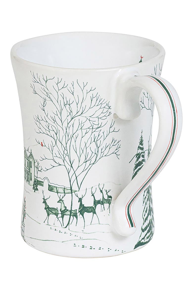 Country Estate Winter Frolic Mug, Alternate, color, EVERGREEN