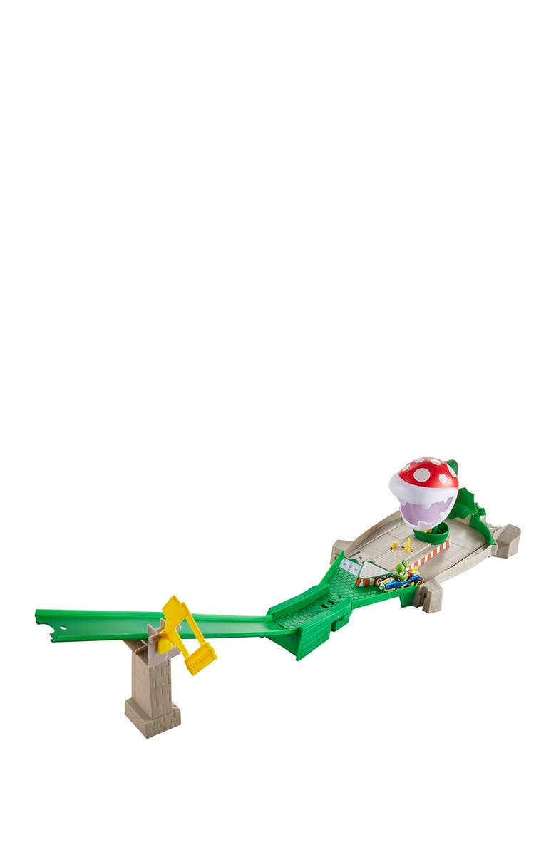Hot Wheels (R) Mario Kart Nemesis Track Set - Piranha Plant Slide, Alternate, color, 