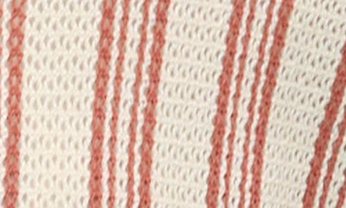 Madewell Open-stitch Button-up Sweater Polo In Nude