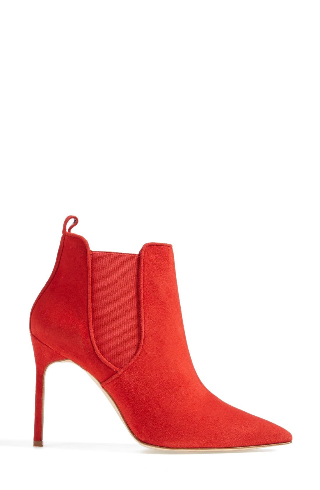'Tungade' Ankle Bootie, Alternate, color, RED