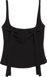 Sandy Liang Teacup Bow Tank