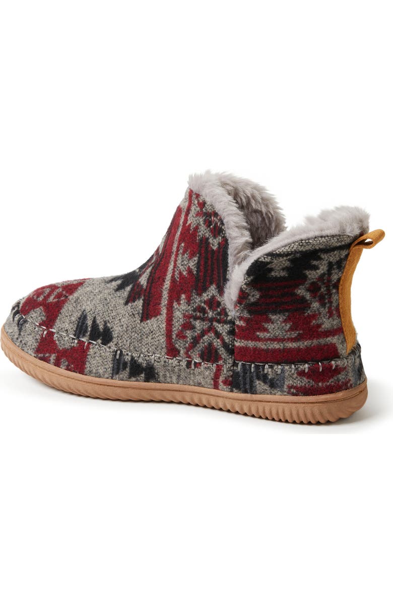 DEARFOAMS Brix Faux Fur Lined Slipper, Alternate, color,