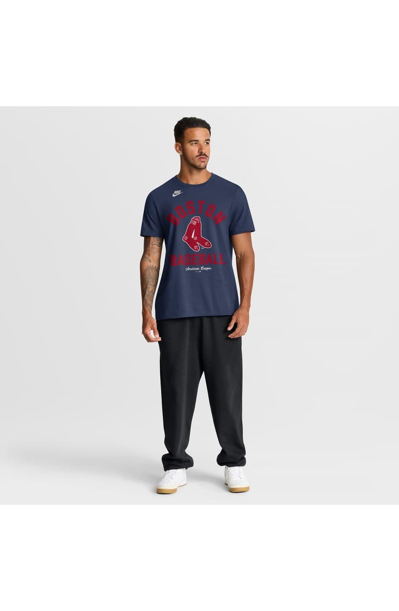 Nike Men's Nike Navy Boston Red Sox Cooperstown Collection T-Shirt, Alternate, color, Navy