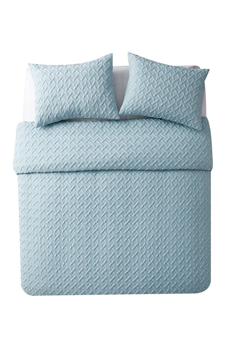VCNY HOME Nina Embossed Comforter Set - King, Alternate, color, 