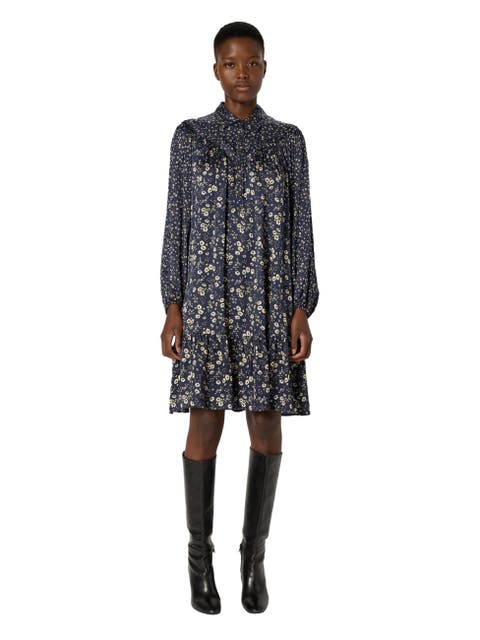 Leana Printed Shirt Dress