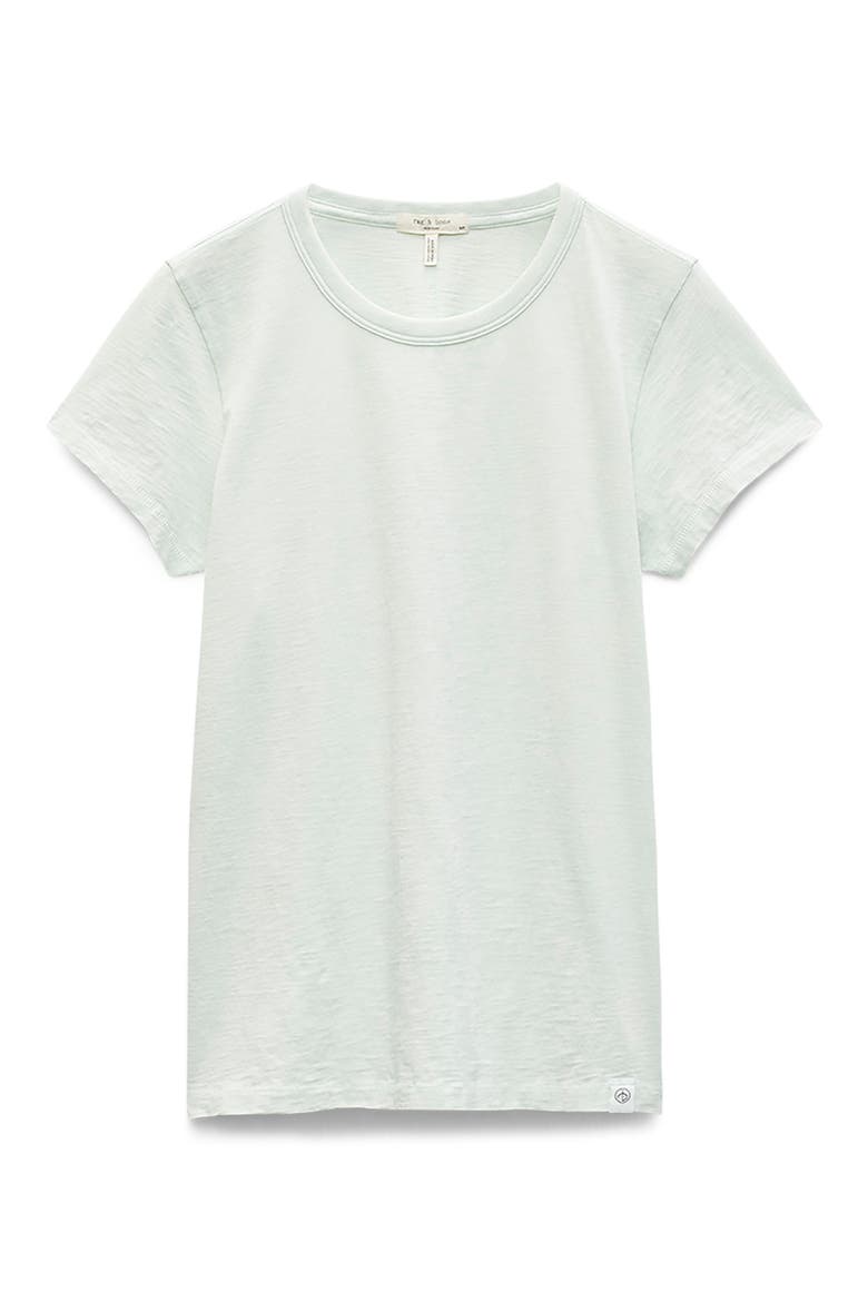 The Slub Organic Pima Cotton T-Shirt, Alternate, color, GREEN LILY