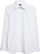 TOM FORD Classic Fit Cotton Poplin Button-Up Shirt