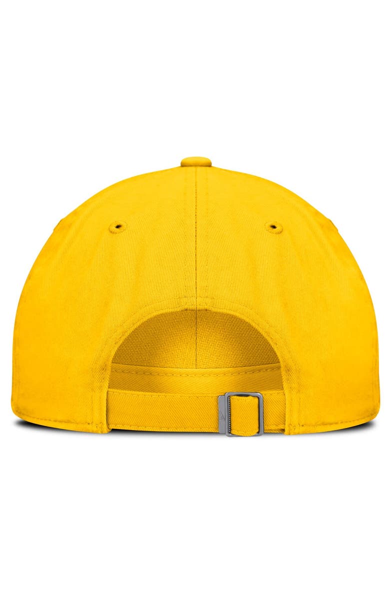 Nike Men's Nike Maize Michigan Wolverines 2025 Sideline Club Adjustable Hat, Alternate, color, 