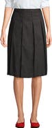 Lands' End School Uniform Solid Box Pleat Skirt Below the Knee