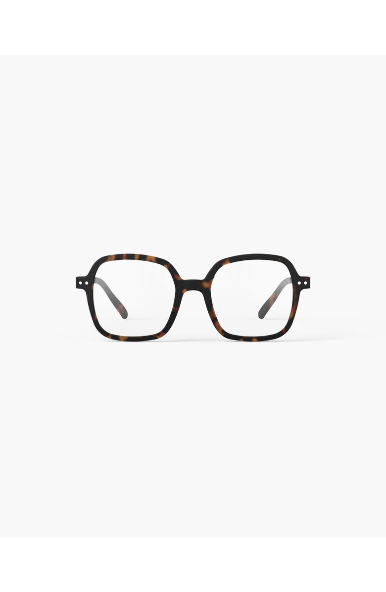 IZIPIZI Office 52mm Square Reading Glasses, Main, color, Tortoise