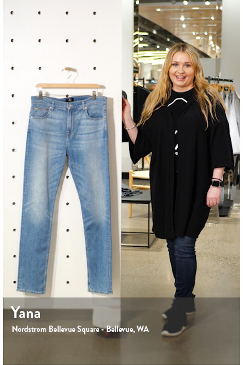 7 For All Mankind® Adrien Slim Tapered Leg Jeans video