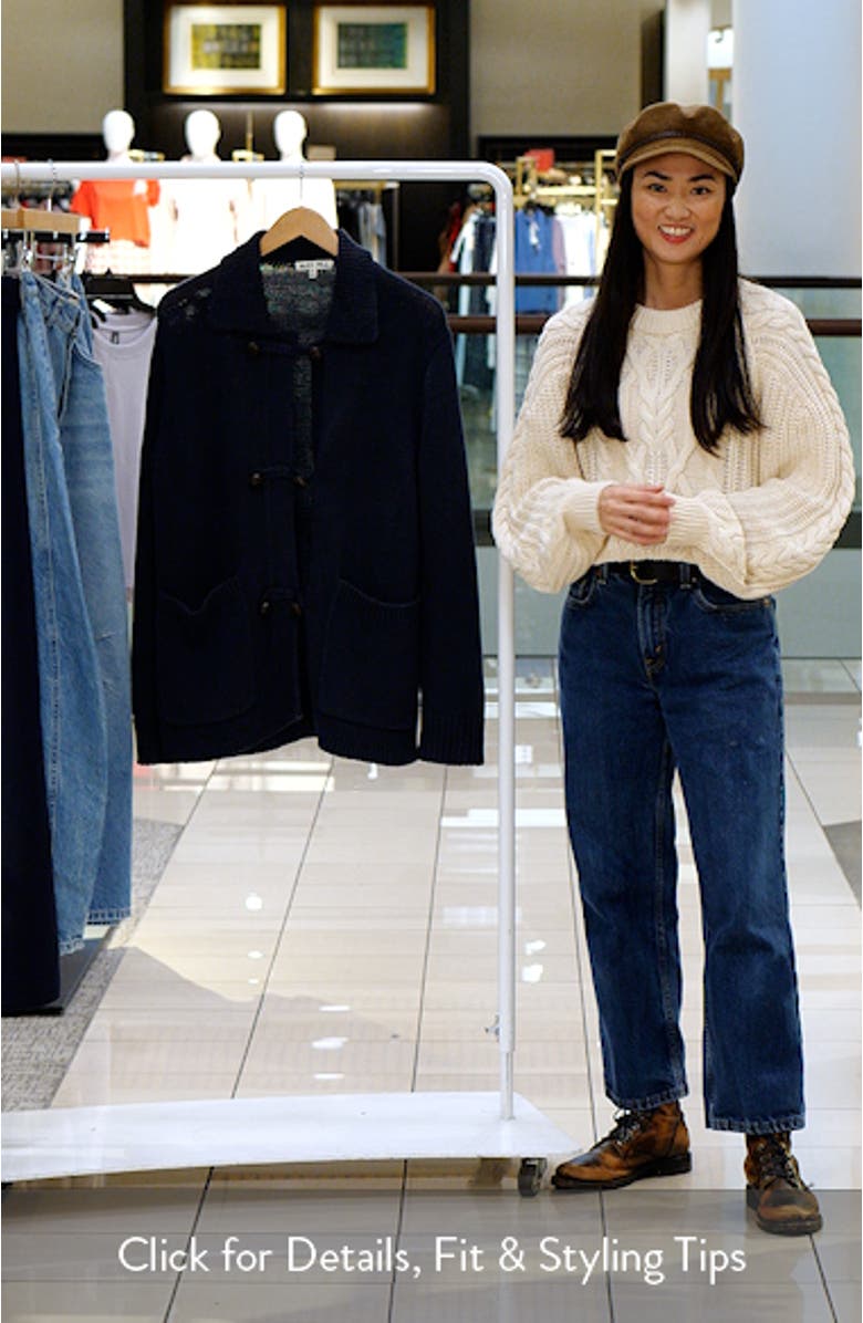 Ada Cotton Sweater Jacket, sales video thumbnail